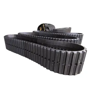 Best Quality Claas Combine Harvester Rubber Tracks 400*90*45 450X90X60 Rubber Crawler Track