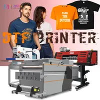Nieuwe Upgrade Mt Dtf Printer Machine 60Cm T-shirt Drukmachine Prijs Voor Verkoop