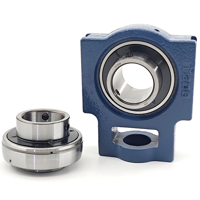 UCT211 UCT212 UCT213 Flanged Pillow Block Bearing Chrome Steel Cast Iron Housing ISO9001 Certified for Agricultural Industrial
