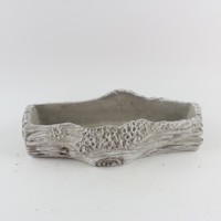 Pot de fleurs en ciment lumineux et artistique, prix d'usine, durable, idéal pour l'intérieur, la serre et le patio