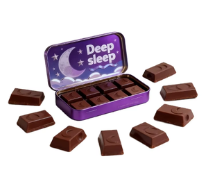 Sôcôla bổ sung giấc ngủ sâu, thay thế thuốc, không đường, hữu cơ, ngon miệng, chứa GABA, L-Theanine, Melatonin, giúp ổn định tâm trạng - Product Image 1