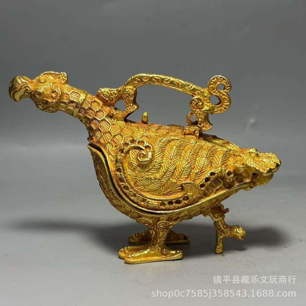 ขวดชุบทองสำหรับนก Zhao Qing