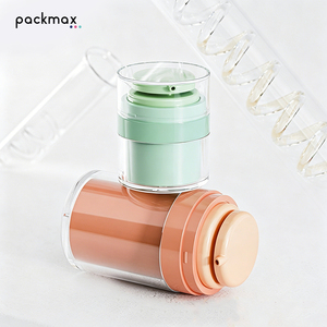 Pot à pompe à vide double couche en acrylique de 15 à 100 g – Rechargeable pour lotion, crème pour le corps et crème - Product Image 6