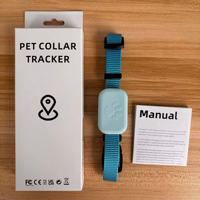 Collier GPS intelligent anti-perte pour animaux de compagnie (chats et chiens) en ABS étanche, haute sensibilité, alarme 130 dB, 365 jours d'autonomie, compatible Apple AirTag