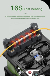Empalmadora de Fibra Óptica Komshine FX39 Original, Seis Motores, Alineación Núcleo a Núcleo, Español, Francés, Portugués, 9 Idiomas - Product Image 3