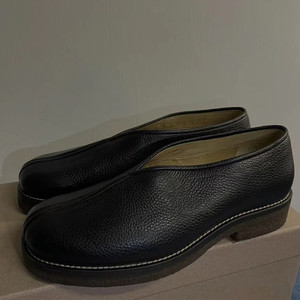 Personalizzato OEM vera pelle Topolino oxford abito da <span class=keywords><strong>uomo</strong></span> scarpe slip on punta rotonda <span class=keywords><strong>tacco</strong></span> piatto pigro scarpe Unisex - Product Image 2