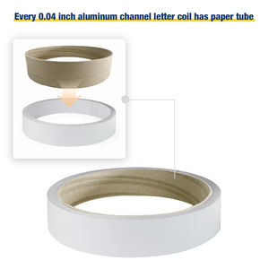 Fabrication Décoration <span class=keywords><strong>Plat</strong></span> Prépeint Peint Couleur Enduit Bande <span class=keywords><strong>Aluminium</strong></span> Bobine pour Canal Lettre Stock Prix Chine Fournisseur - Product Image 5