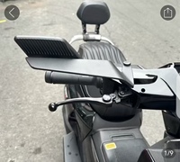 Rétroviseur universel pour motos, multicolore, haute définition, en alliage d'aluminium