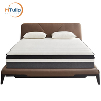 Matelas à ressorts ensachés compressés en boîte, tailles King, Queen et Simple, nouvelles marques, matelas à ressorts ensachés en mousse à mémoire de forme