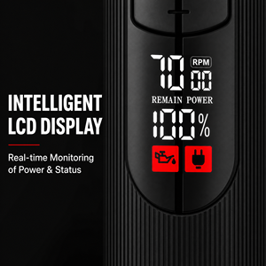 Juego de Cortapelos con Diseño de Logotipo Personalizado, Recortadora de Pelo con Cuchilla de Cerámica de 1200 mAh, 4 Ajustes de Volumen, para Peluquería y Salón de Belleza - Product Image 5
