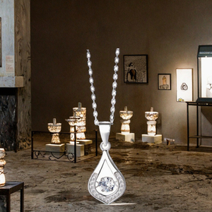 Solitaire Moissanite Pendant Necklace Women 925 Sterling Silver Plated Romantic Third Party Certified Gifts Fine - Product Image 3