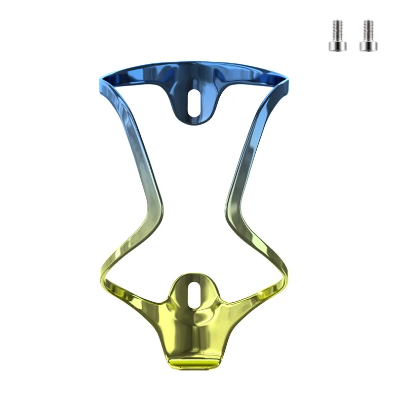 New Dazzle Color Aluminum Alloy Bike Drink Water Bottle Cage Holder For Mountain Bicycle