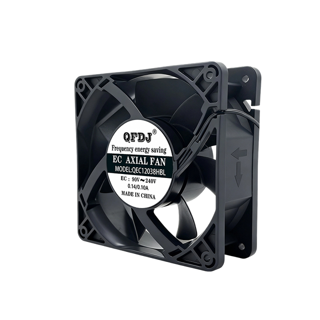 *EC12038 110/220V IP68 Waterproof Industrial Cooling Fan for EV Charging Pile Communication Cabinets