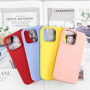 Multi-Colors Best Quality Silicone TPU Phone Case for iphone 7G 8G 11 12 13 14 15 PRO MAX