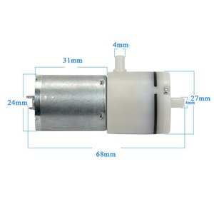 Bomba de vacío de aire pequeña, minibomba de aire de succión de 3V, 6V, 12V y 24V de CC, de bajo precio, venta al por mayor - Product Image 4