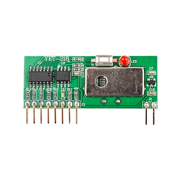 YET218 RF Wireless Superheterodyne Decoding Receiver Module for Smart Home