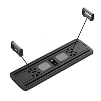 YYFITT Équipement de Pilates multifonctionnel, Planche de Pilates Reformer pliable et portable pour exercices abdominaux à domicile, avec minuteur, pour studio de Pilates