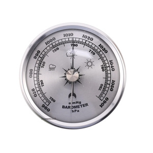 <span class=keywords><strong>70mm</strong></span>/90mm/130mm金属気圧計圧力計天気従来の気象ステーション気圧計温度計 - Product Image 2