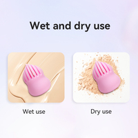 Offre à durée limitée Éponge de maquillage de beauté en poudre cosmétique rose super douce sans latex
