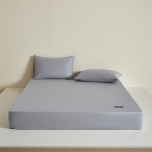 सरल सभी कपास लेबल बिस्तर कवर एकल टुकड़ा - Product Image 3