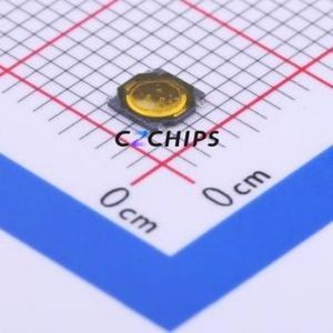 TS3735PA 250gf Tactile Switch SMD Switch Single Pole Single Throw Round Button Vertical Mount 3.7mm - Product Image 1