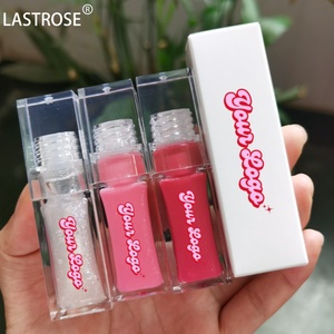 Brillo Labial Líquido Vegano de Venta Caliente, Maquillaje de Marca Privada, Lápiz Labial Impermeable de Larga Duración, Cosméticos, Brillo Labial Transparente con Destellos - Product Image 1