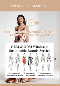 Vestido de Diseño Personalizado para Mujer: Tejido Fluido con Estampado Floral Abstracto y Escote en V Profundo - <span class=keywords><strong>Colección</strong></span> Boutique OEM - Product Image 4