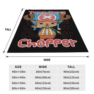 Manta de <span class=keywords><strong>Tony</strong></span> <span class=keywords><strong>Chopper</strong></span> After Time Skip, Manta Cálida y Acogedora para Sofá, Múltiples Tamaños, Cubrecama, Derivados de Anime - Product Image 6
