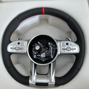 Volante de Fibra de Carbono para Interiores de Automóviles al por Mayor para Mercedes-Benz Clase A C E G <span class=keywords><strong>63</strong></span> CLA GLC GLB SLK <span class=keywords><strong>GLA</strong></span> <span class=keywords><strong>AMG</strong></span> - Product Image 3
