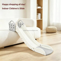 Vsuch Toboggan de lit sécurisé pour enfants, toboggan d'intérieur robuste en plastique pour tout-petits, idéal pour lit, lit superposé et divertissement à domicile