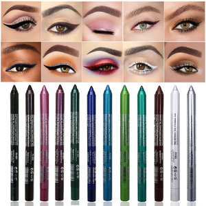 2023 nouveau Logo personnalisé Eye Liner Gel stylo coloré crémeux longue durée étanche anti-taches étiquette privée Gel Eye Liner <span class=keywords><strong>crayon</strong></span> - Product Image 2
