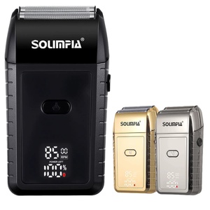 Solimpia HT-968 Rasoio Elettrico a Doppia Lamina per Uomo - Rasoio Ricaricabile Senza Fili per Uso Bagnato e Asciutto, Ricarica Rapida USB-C - Product Image 1