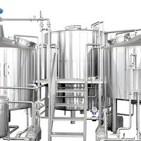 Équipement de brassage de bière artisanale HG 300L en acier inoxydable 304 avec contrôle PLC et garantie de 6 ans