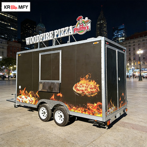 Remolque de Comida Cuadrado con Certificación CE DOT, Chasis de Acero Inoxidable, Carrito Completo para Hot Dogs y BBQ, Cocina Móvil - Product Image 6