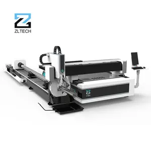 3000W Pipe and Plate Steel MS Metal Cutting Machine with Exchange Platform Fiber Laser Cutting Machine
