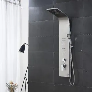 Hproduits TNS AB11 304ss — panneau de douche mural multifonctionnel, en acier inoxydable, spa pour salle de douche