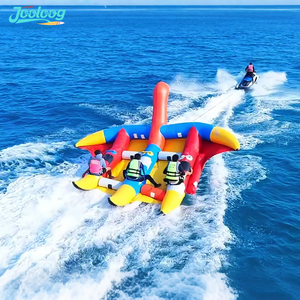 Bateau gonflable commercial personnalisable en forme de flamant rose, poisson volant, banane aquatique, oiseau volant pour la remorquage - Product Image 1