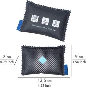 500g Gel de Silice Écologique Solide <span class=keywords><strong>D</strong></span>ésodorisant Méga Pack Absorbe l'Humidité et la <span class=keywords><strong>Condensation</strong></span> Anti-fuite Réutilisable - Product Image 2