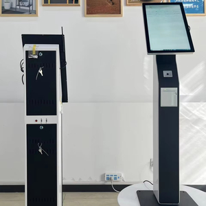 21.5 inch hệ thống Android cảm ứng tự phục vụ thiết bị đầu cuối cho thanh toán và xếp hàng chức năng với máy quét QR Máy in nhiệt - Product Image 4
