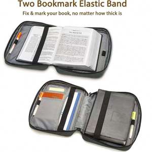 Bolsas de Transporte Grandes Personalizadas para Libros, Funda Protectora Impermeable para Biblia con Soporte - Product Image 5