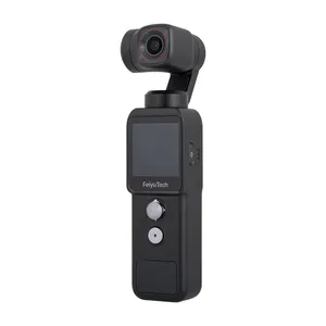 JHD FeiyuTech Feiyu <span class=keywords><strong>Pocket</strong></span> <span class=keywords><strong>2</strong></span> Handheld 3-Axis Gimbal Estabilizado Video Action <span class=keywords><strong>Camera</strong></span> 130 ° View 12MP Photo 4X Zoom Micrófono impermeable - Product Image 1