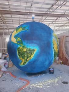 Luz De Luna grande personalizada, lámpara de pie de tierra, centro comercial, Hotel, lámpara de Júpiter, iluminación colgante de pantalla - Product Image 3