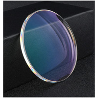 Gafas de lectura con filtro de luz azul, lentes de prescripción 1.56 HMC, lentes progresivas de plástico personalizadas con filtro de luz azul para hombre