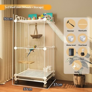 Accessoires pour animaux de compagnie : <span class=keywords><strong>Cage</strong></span> pour perroquet, <span class=keywords><strong>Cage</strong></span> pour papegaio-soleil, <span class=keywords><strong>Cage</strong></span> pour zébrin, Grande <span class=keywords><strong>cage</strong></span> à oiseaux, <span class=keywords><strong>Cage</strong></span> pour thrush, <span class=keywords><strong>Cage</strong></span> à oiseaux, Petite <span class=keywords><strong>cage</strong></span> pour perroquet - Entrepôt américain - Product Image 4