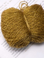 Fil spécial pour poupée en coton pur, en soie cristalline, en coton métallique/coton, fait à la main, pour le tricot et le crochet, ours violent magique, fil creux