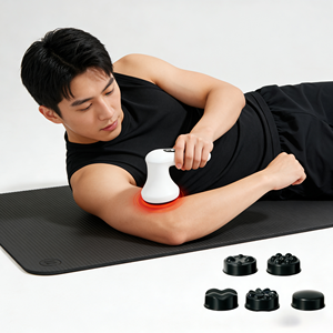 Massaggiatore anticellulite 4 in 1 con vibrazione, macchina per modellare il corpo per <span class=keywords><strong>gambe</strong></span>, schiena, fianchi, allevia il dolore, riduce <span class=keywords><strong>le</strong></span> smagliature - Product Image 1