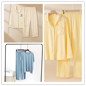 Fils mélangés en micro-modal et polyester en gros pour le tricot ou le tissage - Product Image 6