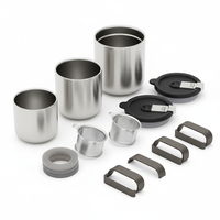 Services de tournage CNC de précision pour pièces métalliques de tasses à café en acier inoxydable