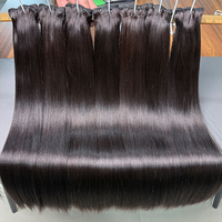 Extensions de cheveux naturels indiens bruts, vierges Remy, à trame simple, ondulations profondes lâches, vente en gros