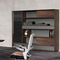 Armoire de classement moderne en bois massif Liyu avec 3 tiroirs, armoire de rangement pour atelier, chambre, école, convertible et extensible